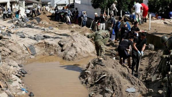 Στους 199 οι νεκροί από τις πλημμύρες και τις κατολισθίσεις στην Ιαπωνία