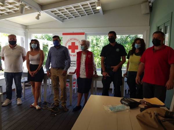 Καλαμάτα: Εθελοντική αιμοδοσία από τον Ερυθρό Σταυρό στο ΝΟΚ