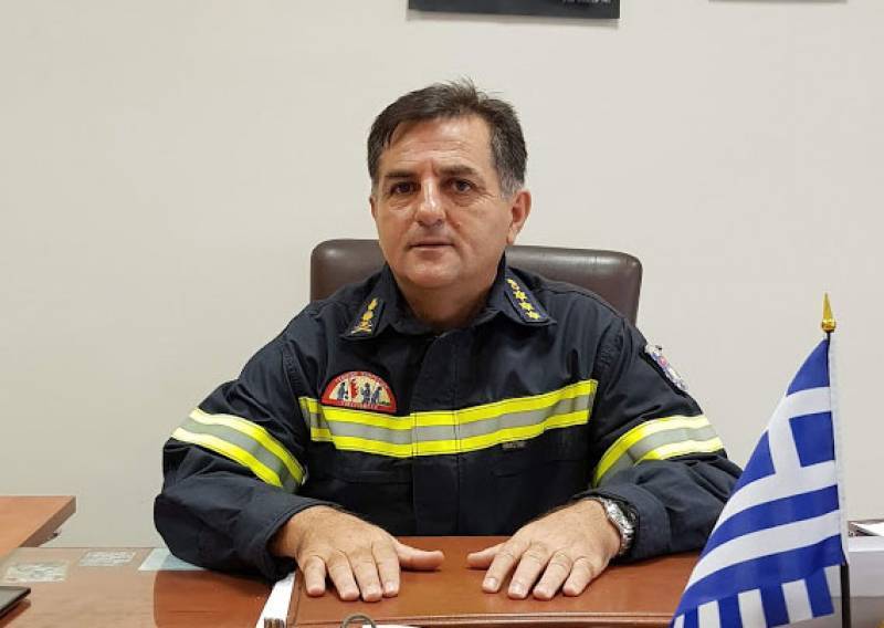 Διοικητής Πυροσβεστικής Ακαδημίας ο υποστράτηγος Κων. Θεοφιλόπουλος