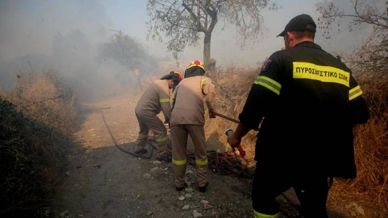Πάτρα: Φωτιά στην περιοχή Τσαμέικα του δήμου Δυτικής Αχαΐας