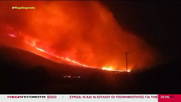 Εύβοια: Ολονύχτια μάχη με τις φλόγες στο Αλιβέρι – Περιορίστηκε η πυρκαγιά