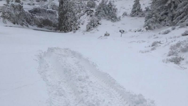 Έντονες χιονοπτώσεις σε ορεινές περιοχές της Αχαΐας και Αιτωλοακαρνανίας