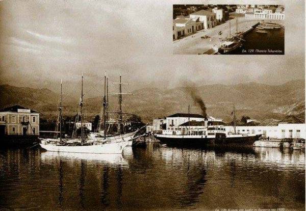 Το λιμάνι της Καλαμάτας τη δεκαετία του 1930