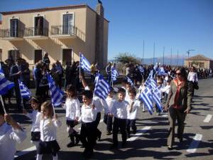 Ο εορτασμός της 28ης Οκτωβρίου στο Γεράκι Λακωνίας (φωτογραφίες)