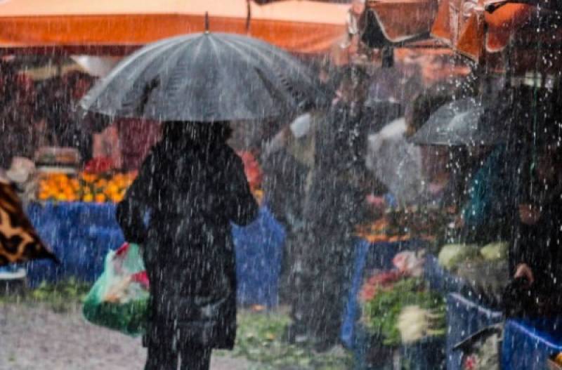 Εκτακτο δελτίο επιδείνωσης καιρού: Βροχές, καταιγίδες και χαλαζοπτώσεις