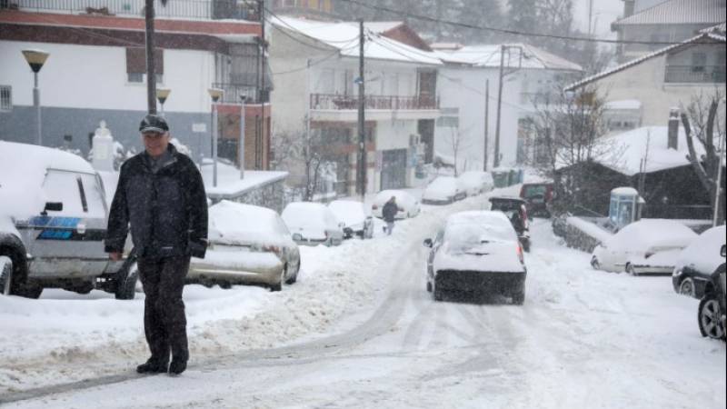 Χειμωνιάτικο το σκηνικό του καιρού στη Βόρεια Ελλάδα