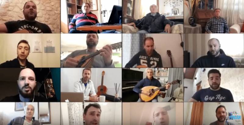 Τραγουδιστάδες τση Ζάκυθος: Μένουμε σπίτι τραγουδώντας καντάδες (Βίντεο)