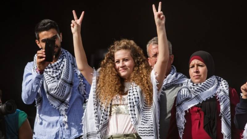 Στην Αθήνα η 17χρονη Παλαιστίνια αγωνίστρια Αχέντ Ταμίμι