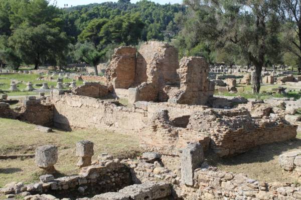Θετική γνωμοδότηση από το ΚΑΣ για την αποκατάσταση των Νοτίων Θερμών στην Αρχαία Ολυμπία