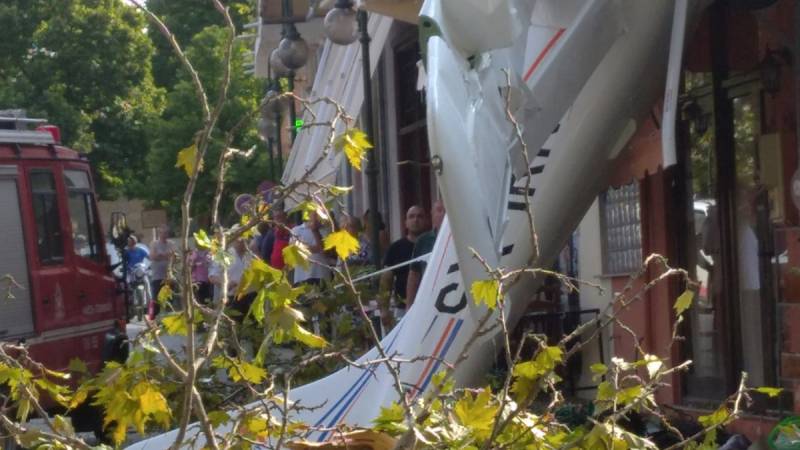 Πτώση μονοκινητήριου αεροσκάφους στην Πρώτη Σερρών
