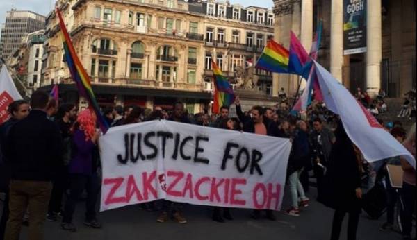 Διαδήλωση για τον Ζακ Κωστόπουλο στις Βρυξέλλες
