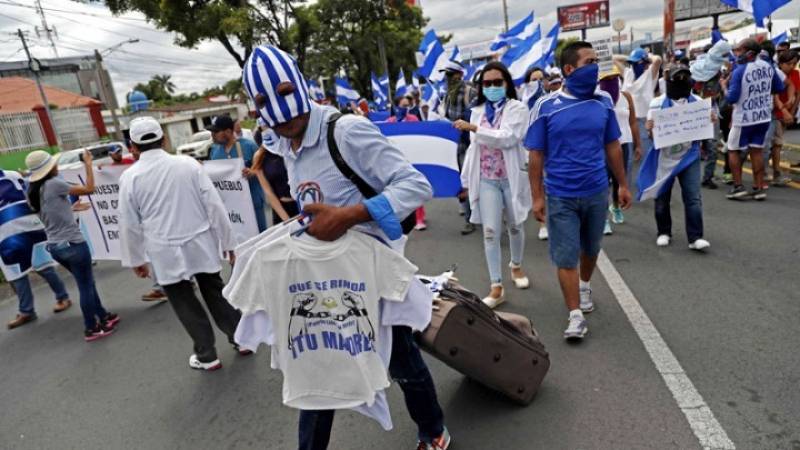 23.000 άνθρωποι εγκατέλειψαν τη Νικαράγουα