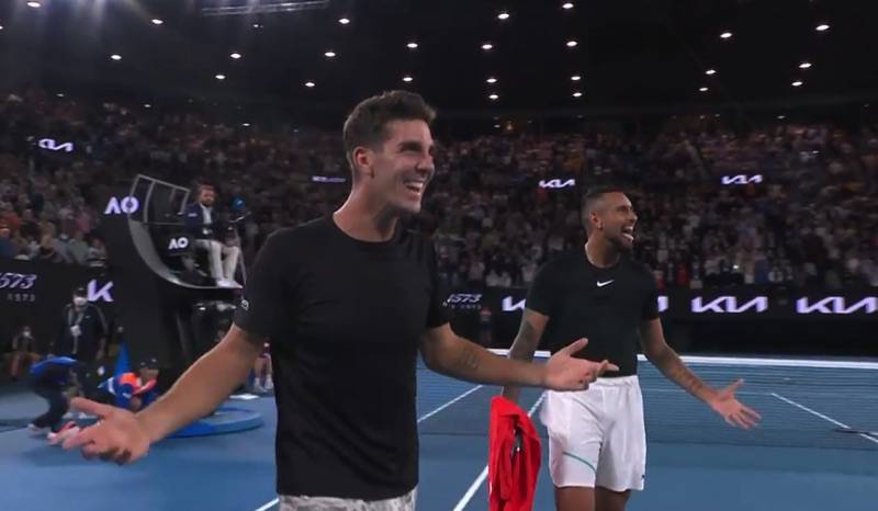 Θανάσης Κοκκινάκης: Ο Μεσσήνιος τενίστας πρώτος στο Australian Open (βίντεο)