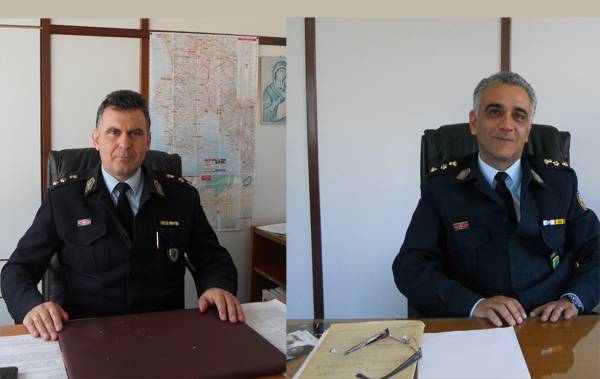 Αστυνομικοί υποδιευθυντές Καμπύλης και Αξιωτόπουλος 
